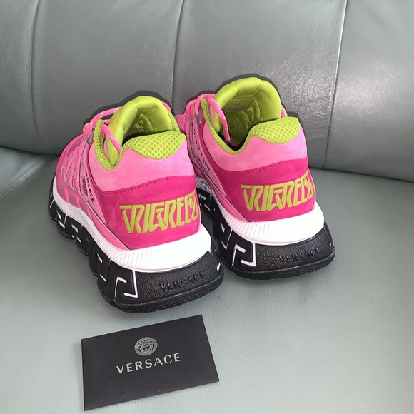 Versace NWT  Trigreca Low Top Sneaker (Women) - Picture 3 of 10